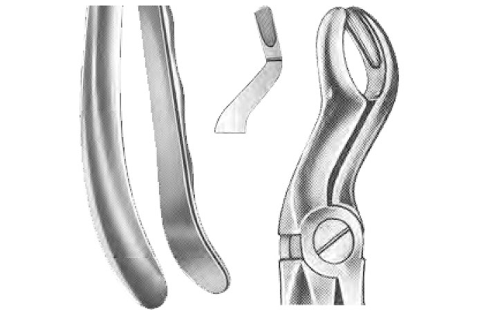 Щипцы для удаления верхних зубов Surgimax Relax Fig 67A (1025)