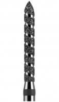 Бор алмазный Edenta, скошенный цилиндр удлиненный Turbo Т879L.314.012SC (FG)