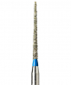 TC-12 (Mani) Алмазний бор, конус-олівець, ISO 167/011, синій