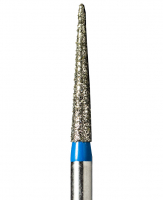 TC-14 (Mani) Алмазний бор, конус-олівець, ISO 166/016, синій