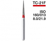 TC-21F (Mani) Алмазний бор, конус-олівець, ISO 160/014