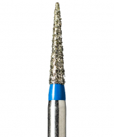 TC-24 (Mani) Алмазний бор, конус-олівець, ISO 165/015, синій