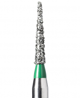 TC-26C (Mani) Алмазний бор, конус-олівець, ISO 164/011, зелений