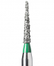 TC-26C (Mani) Алмазный бор, конус-карандаш, ISO 164/011, зеленый