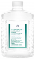 TEBODONT, без фторида, 1500 мл (Wild Pharma) Ополаскиватель полости рта c маслом чайного дерева, подходит для Диспенсера