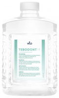 TEBODONT-F, 1500 мл (Wild Pharma) Ополіскувач ротової порожнини з маслом чайного дерева і фторидом, підходить для Диспенсера