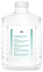 TEBODONT-F, 1500 мл (Wild Pharma) Ополіскувач ротової порожнини з маслом чайного дерева і фторидом, підходить для Диспенсера