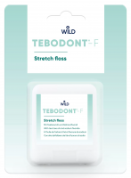 TEBODONT-F, 50 м (Wild Pharma) Зубна нитка з маслом чайного дерева (Melaleuca Alternifolia) та фторидом натрію