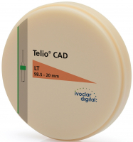 Telio CAD LT, 98.5-20 мм/1 (Ivoclar Vivadent) Диск для изготовления временных конструкций