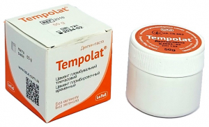 Темполат (Tempolat, Latus) Цемент для временной пломбировки, 50 грамм (REF 2310)