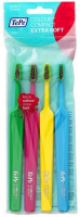 Зубна щітка TePe Colour Compact X-Soft пакет (4 шт) 304-0156