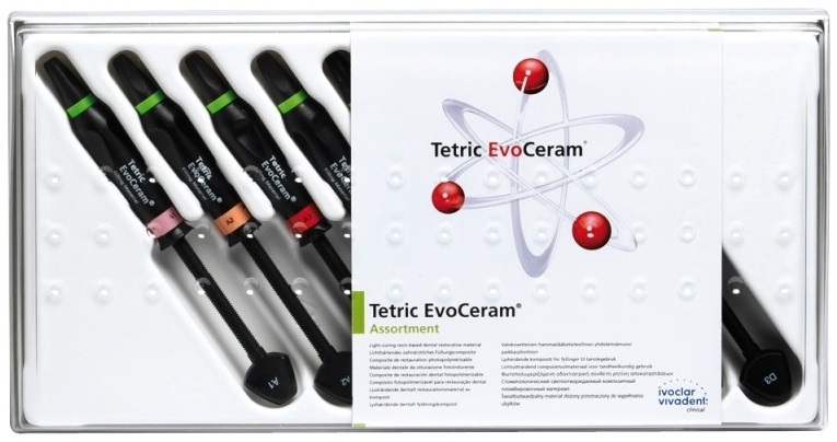 Tetric EvoCeram, набор 8 шприцов (Ivoclar Vivadent) Пломбировочный матриал