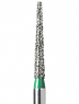 TF-11C (Mani) Алмазний бор, конус, ISO 173/015, зелений