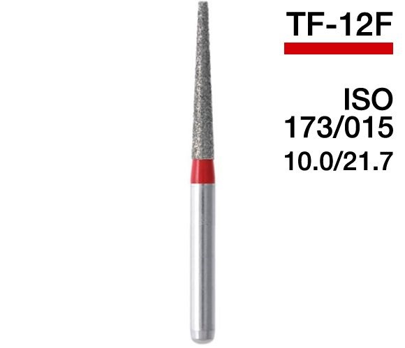 TF-12F (Mani) Алмазний бор, усічений конус, ISO 173/016