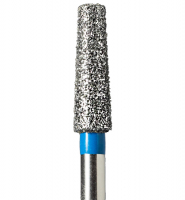 TF-15 (Mani) Алмазний бор, усічений конус, ISO 172/026, синій