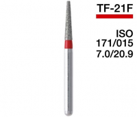 TF-21F (Mani) Алмазний бор, усічений конус, ISO 171/016