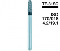 TF-31SC (Mani) Алмазний бор, усічений конус, ISO 170/018