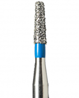 TF-33 (Mani) Алмазний бор, усічений конус, ISO 170/013, синій