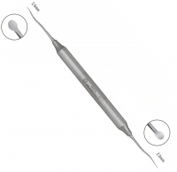 Распатор Osung TITU4, ширина лезвия 2 мм и 2,6 мм (двухсторонний, для сепарации мягких тканей)