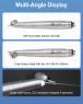 TM-T4E (TopMed) Хірургічний наконечник, 45°, LED-підсвічування, М4