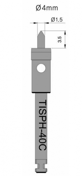 Мукотом Osung TISPH-40C (з мітчиком, d – 4 мм)