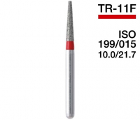 TR-11F (Mani) Алмазный бор, закругленный конус, ISO 199/015