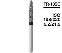 TR-13SC (Mani) Алмазный бор, закругленный конус, ISO 198/020