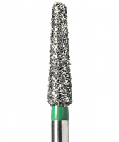 TR-14C (Mani) Алмазний бор, закруглений конус, ISO 198/023, зелений