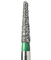 TR-21C (Mani) Алмазный бор, конус-карандаш, ISO 197/017, зеленый
