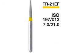 TR-21EF (Mani) Алмазний бор, закруглений конус, ISO 197/016, жовтий