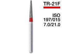 TR-21F (Mani) Алмазный бор, конус-карандаш, ISO 197/016