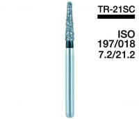 TR-21SC (Mani) Алмазный бор, закругленный конус, ISO 197/018