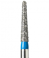 TR-23 (Mani) Алмазный бор, закругленный конус, ISO 198/016, синий