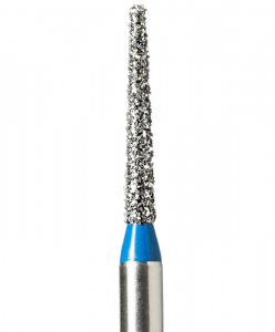 TR-28 (Mani) Алмазний бор, закруглений конус, ISO 198/012, синій