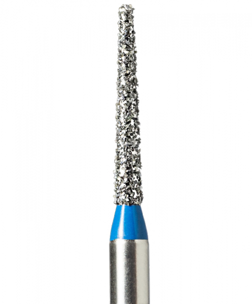 TR-28 (Mani) Алмазный бор, закругленный конус, ISO 198/012, синий