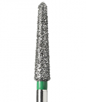 TR-19C (Mani) Алмазный бор, закругленный конус, ISO 199/024, зеленый