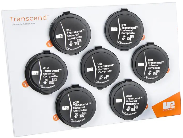 Transcend (Трансценд) Набор капсул, 70х0,2 г (Ultradent) Реставрационный наногибридный композит, №4814