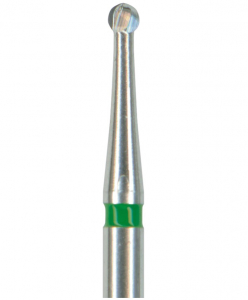 Твердосплавний бор Okodent H1S, 22 мм RA (сферичний, зелений, груба абразивність)