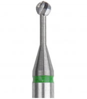Твердосплавный бор Okodent H1SL, 26 мм RAL (сферический, зеленый, грубая абразивность)