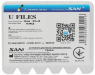 U-Files, 35 мм, ассорти, №15-40 (SANI) Машинные файлы, 6 шт
