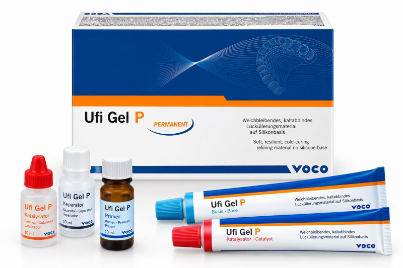 Уфи Гель П (Ufi Gel Р, Voco) Мягкая подкладка, набор