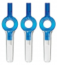UHS 409, blue (Curaprox) Набор цветных держателей для межзубных ершиков с колпачками, 3 шт