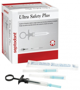 Ultra Safety Plus (Septodont) Стерильная инъекционная система, 100 шт