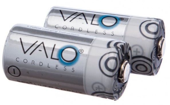 Акумулятори для фотополімерів Ultradent VALO (тип RCR123A, 750 mAh)