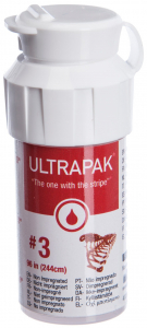 Ультрапак без пропитки (Ultrapak Ultradent) Ретракционная нить, 244 см