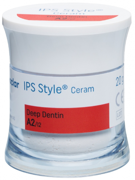 Ультрасвітла маса Ivoclar Vivadent IPS Style Ceram Bleach BL, Дип Дентин, BL3/BL4, 20 г (673336)