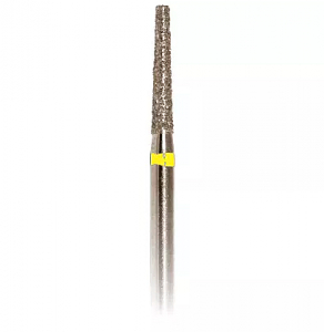 Бор VladMiva 806.314.173.504 (конусный, усеченный, желтый - экстрамелкий, 10 шт)