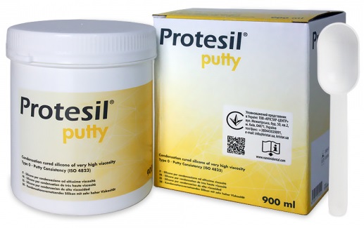 Оттискная масса Vannini Dental PROTESIL Putty Standard (1.5 кг, 900 мл)