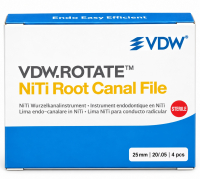 Машинные файлы VDW ROTATE, конус 05, 25 мм, №20, 4 шт (MSTVROT425520)