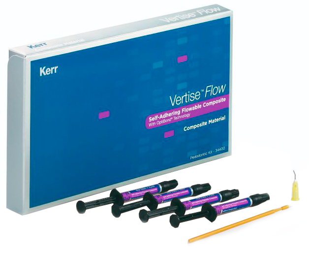 Vertise Flow Pedodontic Kit (Kerr) Самоадгезивный жидкий композит, 34400